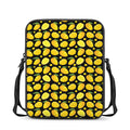 Mango Pattern Print Rectangular Crossbody Bag
