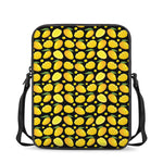 Mango Pattern Print Rectangular Crossbody Bag