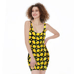 Mango Pattern Print Sleeveless Bodycon Dress