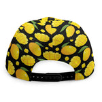 Mango Pattern Print Snapback Cap