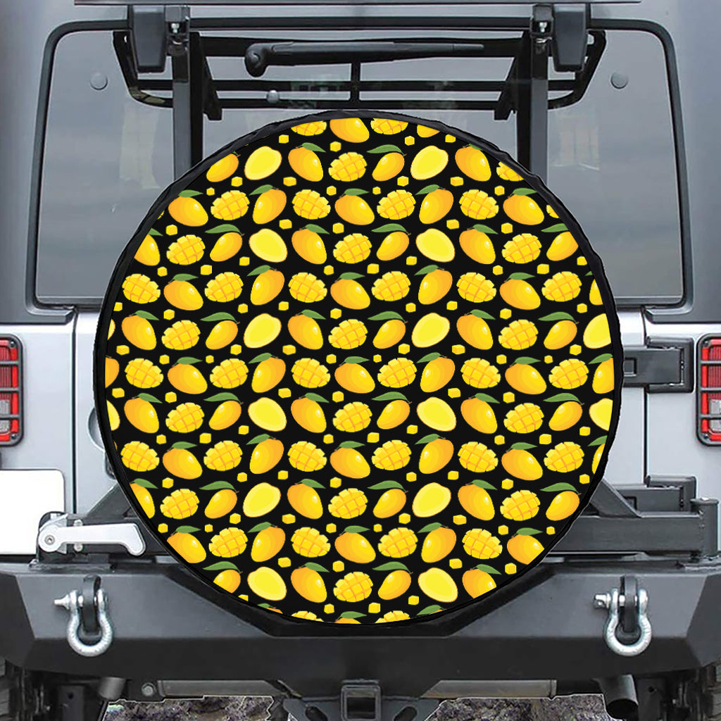 Mango Pattern Print Tire Cover