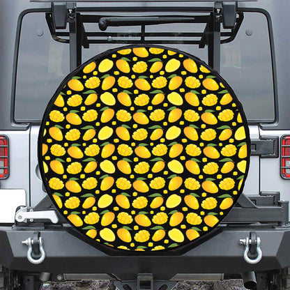 Mango Pattern Print Tire Cover