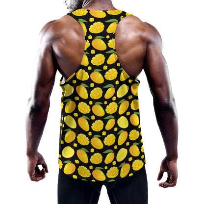 Mango Pattern Print Training Tank Top
