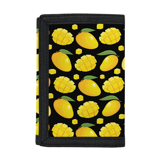 Mango Pattern Print Trifold Wallet