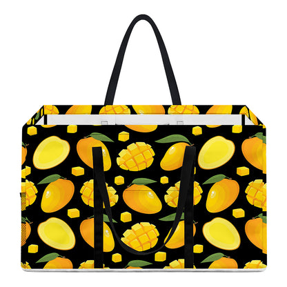 Mango Pattern Print Utility Tote Bag