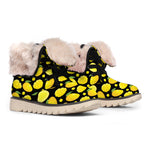 Mango Pattern Print Winter Boots