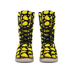 Mango Pattern Print Winter Boots
