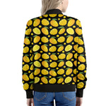 Mango Pattern Print Women's Bomber Jacket