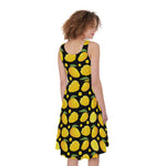 Mango Pattern Print Women's Sleeveless Dress
