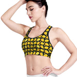 Mango Pattern Print Women's Sports Bra