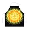 Manipura Chakra Mandala Print Adjustable Apron