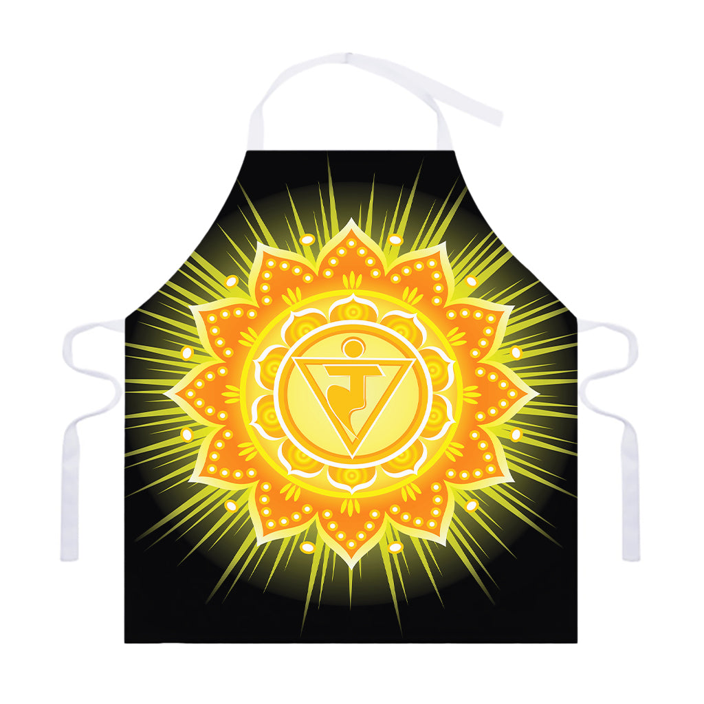 Manipura Chakra Mandala Print Adjustable Apron