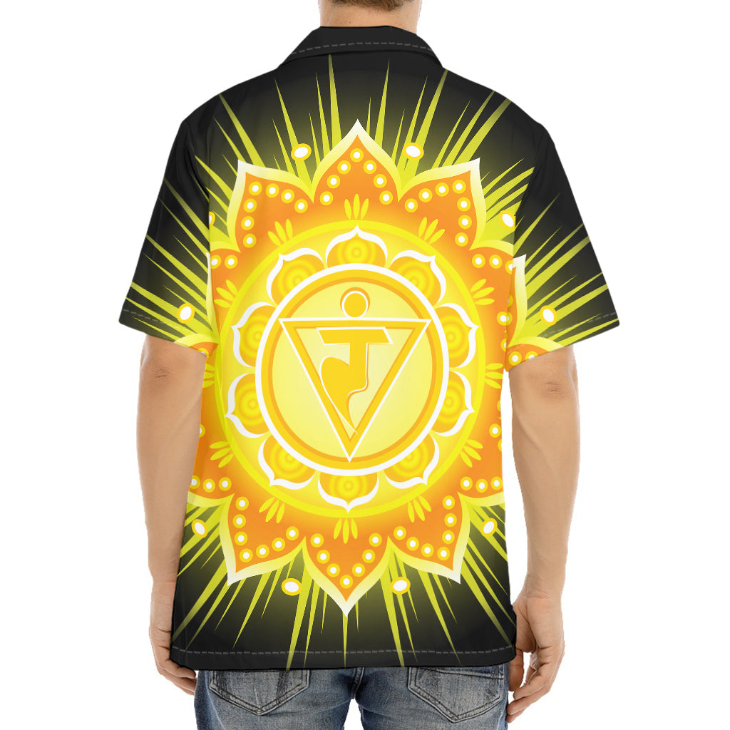 Manipura Chakra Mandala Print Aloha Shirt