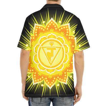 Manipura Chakra Mandala Print Aloha Shirt