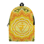 Manipura Chakra Mandala Print Backpack