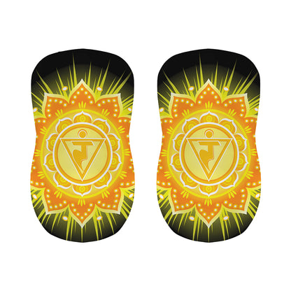 Manipura Chakra Mandala Print Bar Stool Covers