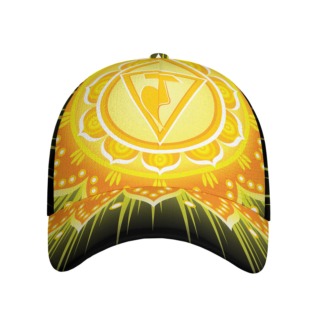 Manipura Chakra Mandala Print Baseball Cap