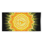 Manipura Chakra Mandala Print Beach Towel