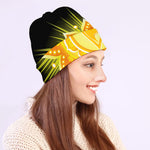 Manipura Chakra Mandala Print Beanie