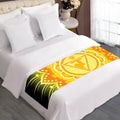 Manipura Chakra Mandala Print Bed Runner