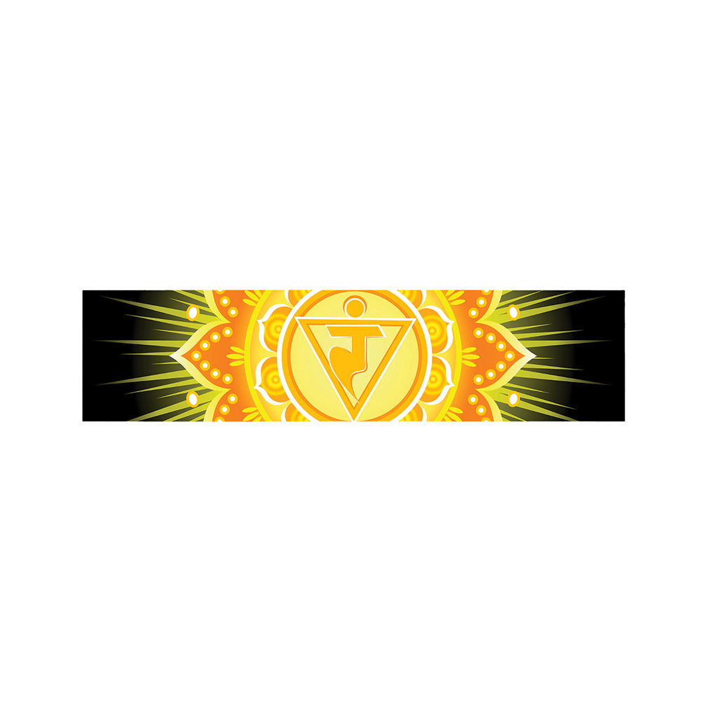 Manipura Chakra Mandala Print Bed Runner
