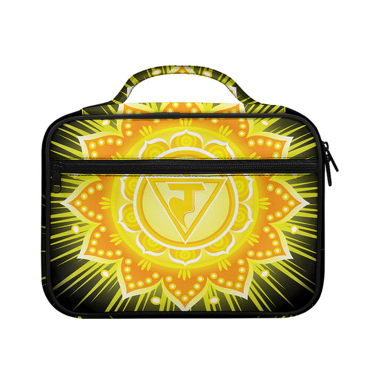 Manipura Chakra Mandala Print Briefcase Bible Bag