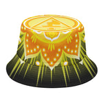 Manipura Chakra Mandala Print Bucket Hat
