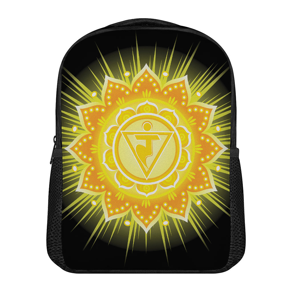 Manipura Chakra Mandala Print Casual Backpack