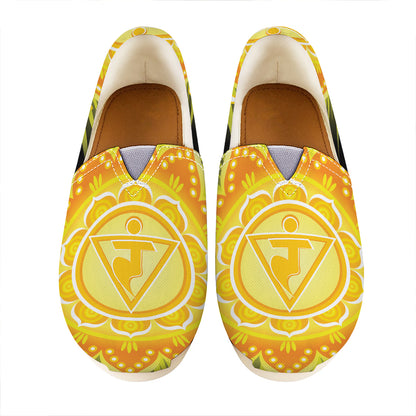 Manipura Chakra Mandala Print Casual Shoes