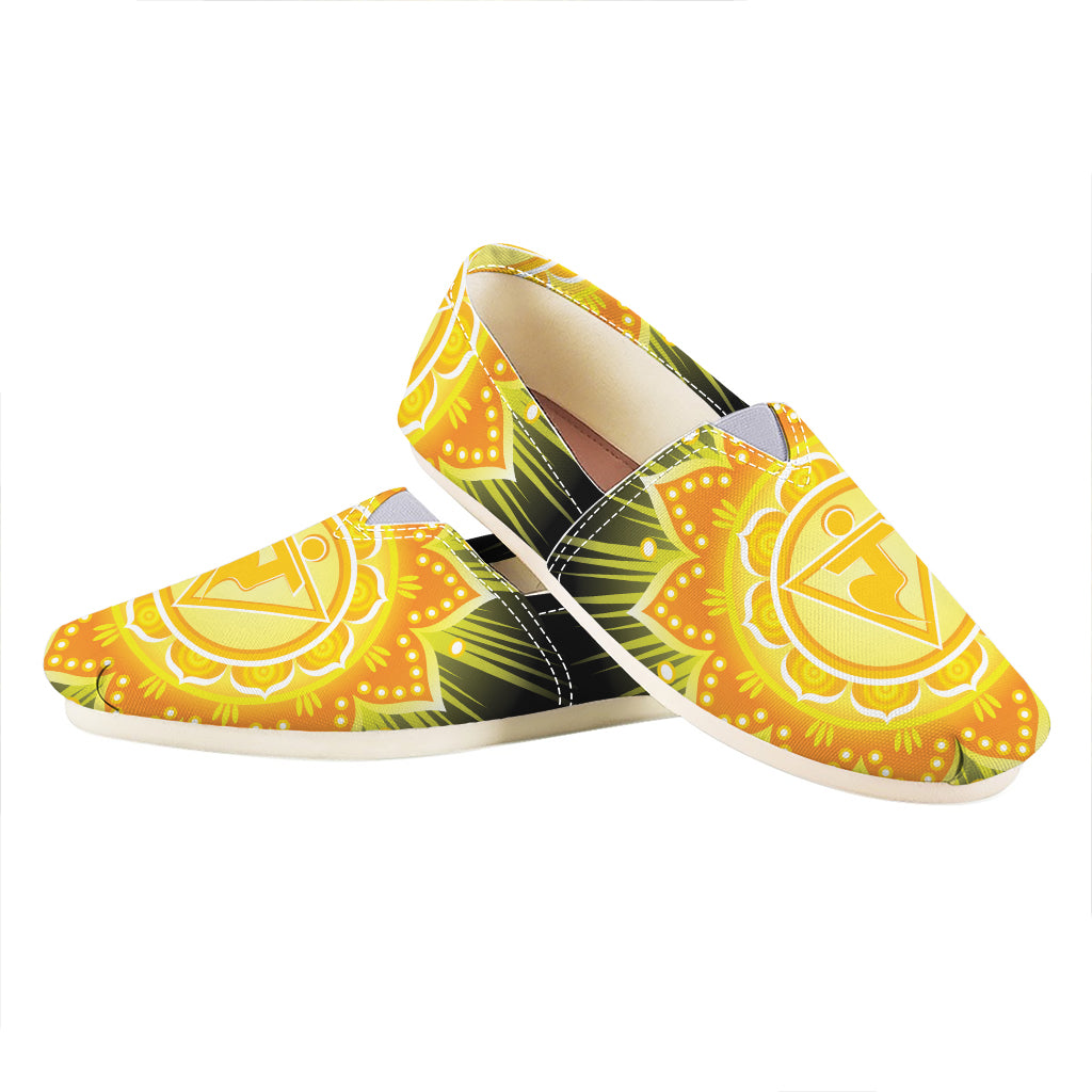 Manipura Chakra Mandala Print Casual Shoes