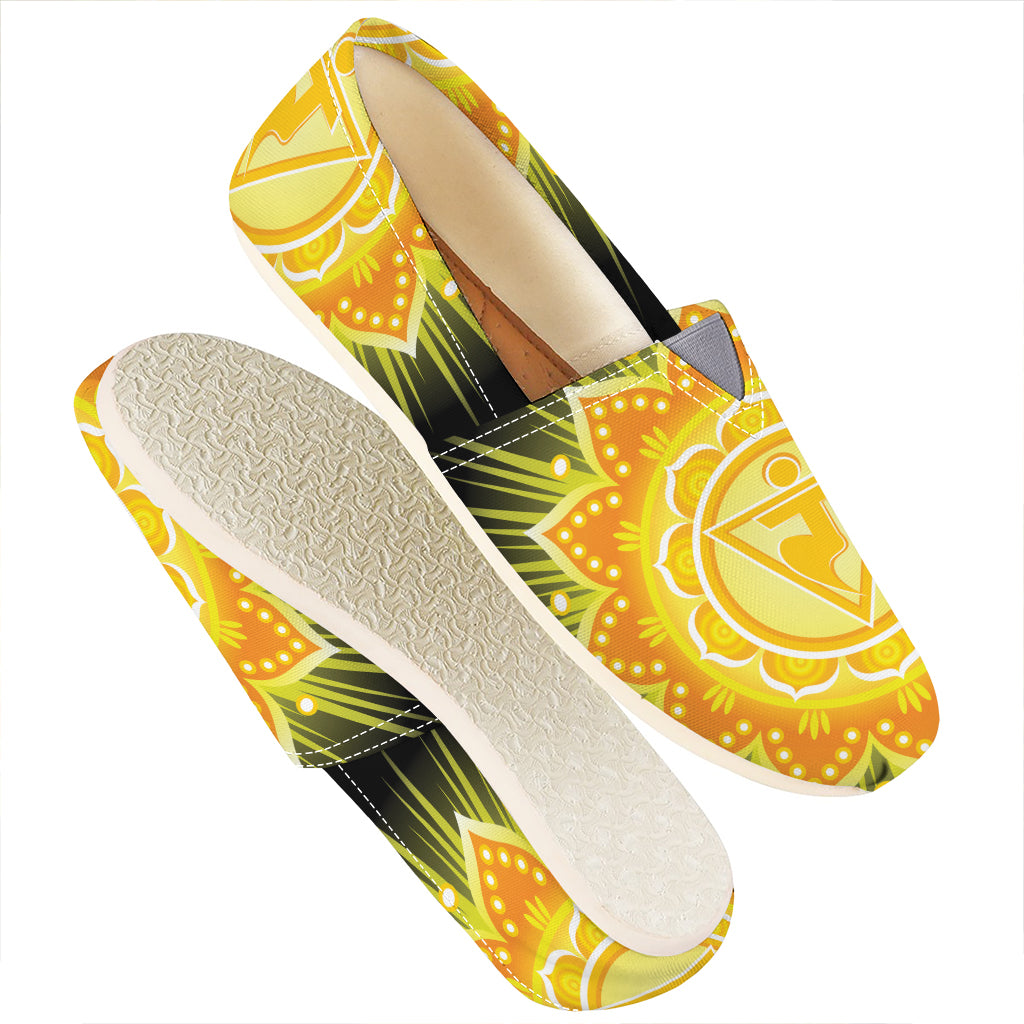 Manipura Chakra Mandala Print Casual Shoes