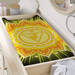 Manipura Chakra Mandala Print Changing Pad Cover