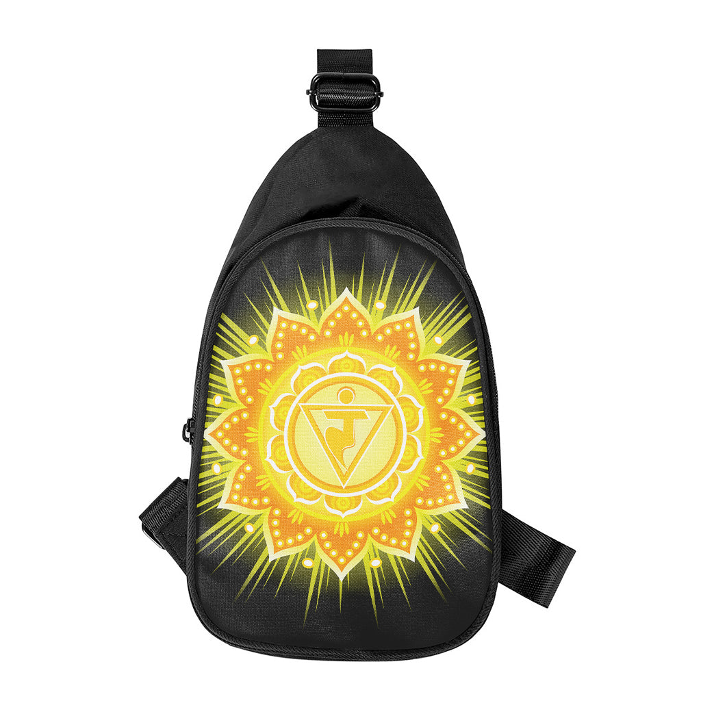 Manipura Chakra Mandala Print Chest Bag
