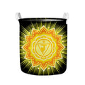 Manipura Chakra Mandala Print Collapsible Laundry Basket