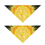 Manipura Chakra Mandala Print Dog Bandana