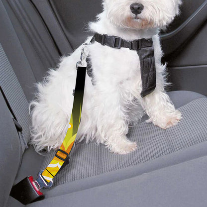 Manipura Chakra Mandala Print Dog Seat Belt