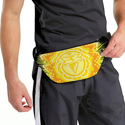 Manipura Chakra Mandala Print Fanny Pack