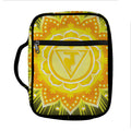 Manipura Chakra Mandala Print Front Pocket Bible Bag
