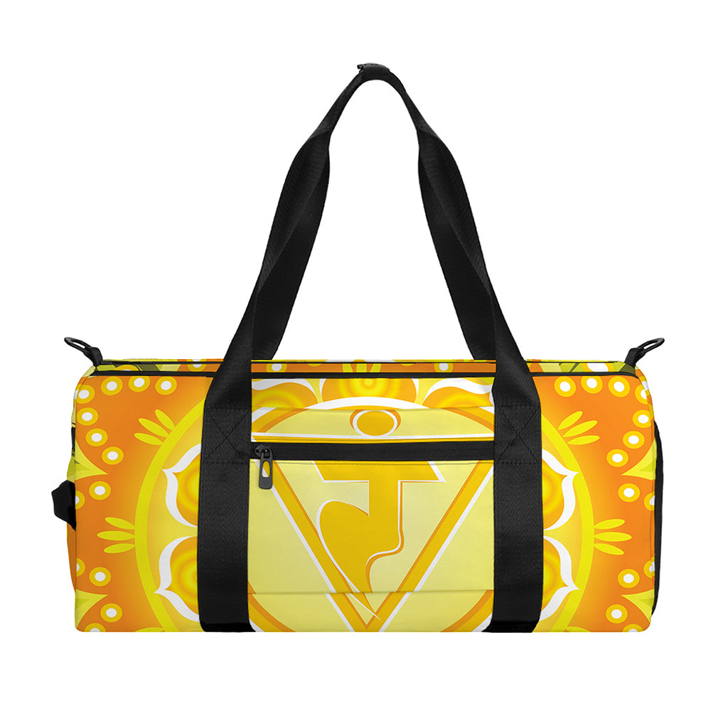 Manipura Chakra Mandala Print Gym Bag