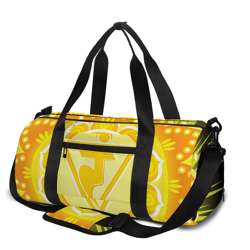 Manipura Chakra Mandala Print Gym Bag