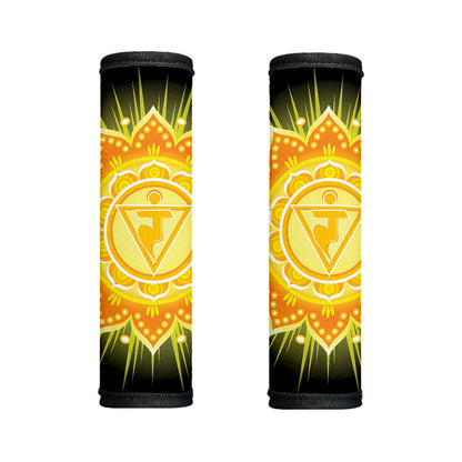 Manipura Chakra Mandala Print Handle Covers