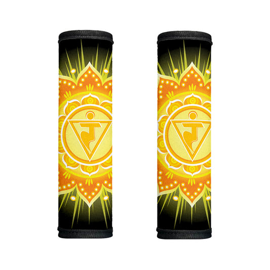 Manipura Chakra Mandala Print Handle Covers