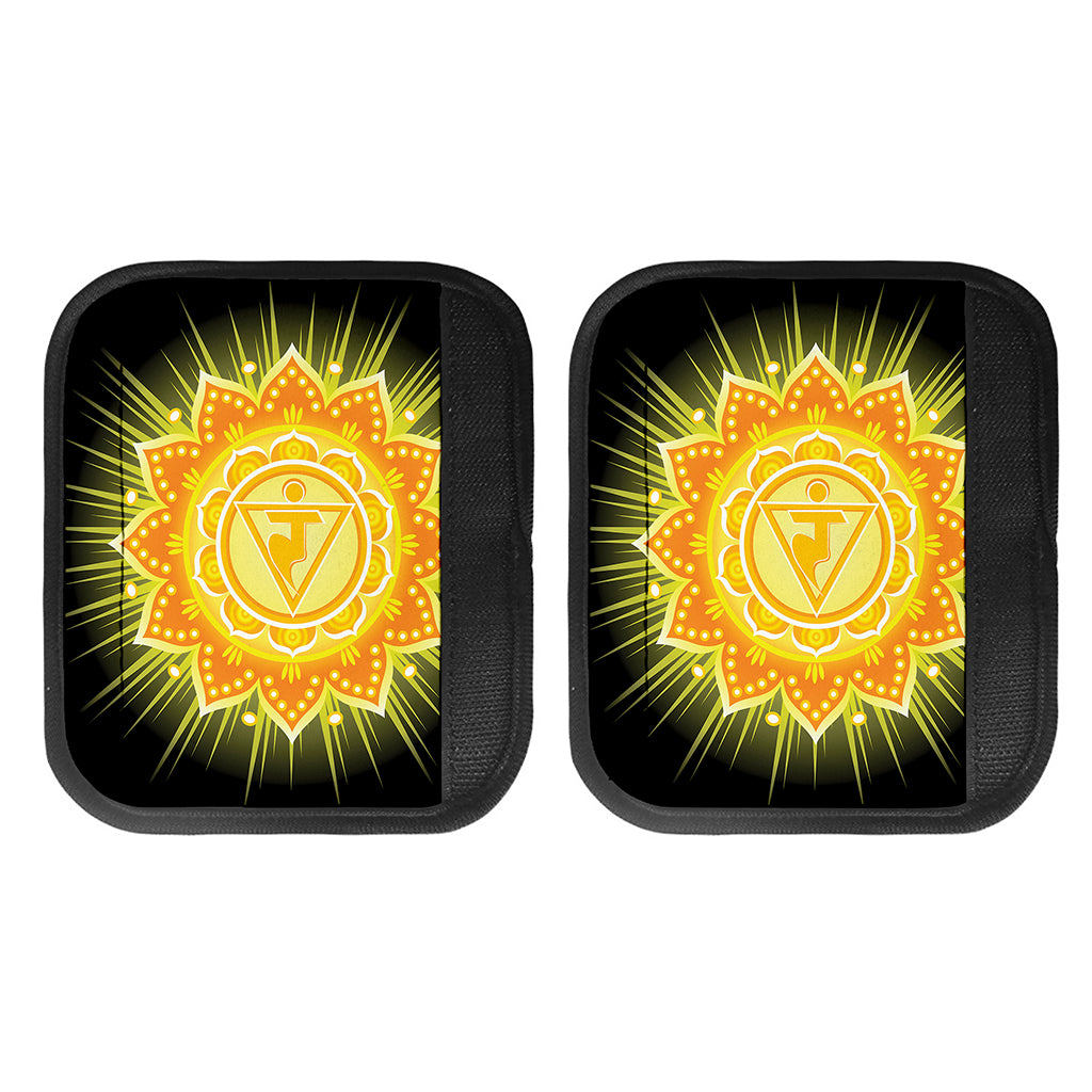 Manipura Chakra Mandala Print Handle Covers