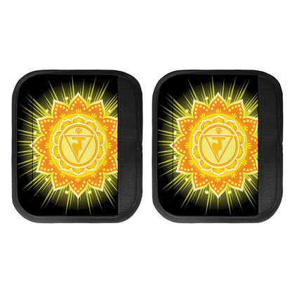 Manipura Chakra Mandala Print Handle Covers