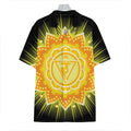 Manipura Chakra Mandala Print Hawaiian Shirt