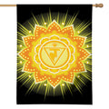 Manipura Chakra Mandala Print House Flag