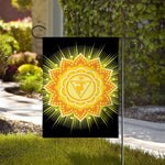 Manipura Chakra Mandala Print House Flag