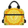 Manipura Chakra Mandala Print Insulated Lunch Bag