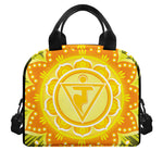 Manipura Chakra Mandala Print Insulated Lunch Bag