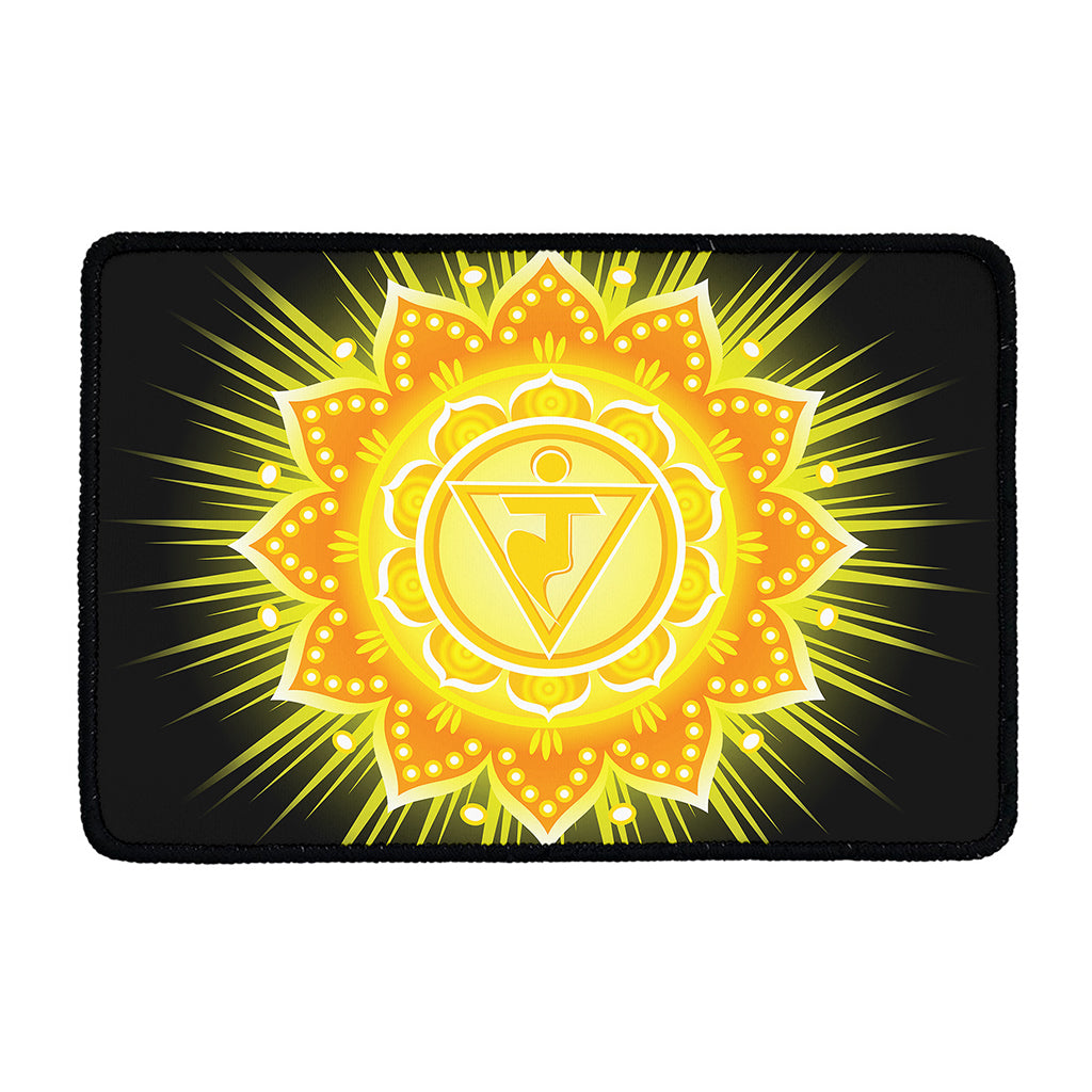Manipura Chakra Mandala Print Kitchen Mat